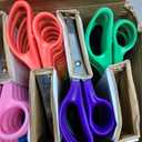 100 Pack Kids Scissors, 5 Inch Bulk Scissors for School, Blunt Tip for Child Student Teacher, Kids Safety for Preschool Classroom Office Home, School Supplies Craft Cutting Paper