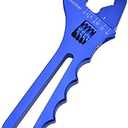 EVIL ENERGY AN Hose Fitting Adjustable Wrench Spanner Lightweight Aluminum 3AN-16AN Blue