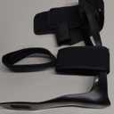 AFO Drop Foot Brace, Drop Foot Stabilizer, AFO Support for Walking, Lightweight, Trimmable, Polyethylene, fits Most Shoes Easily (Left, Medium)