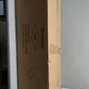 Locking Case for SC_432 Cabinet, Acrylic, Сlear Sides and Top , White Bottom and Back, Tape 36x16.3x6"
