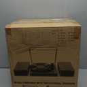 Vintage Record Player with External Dual Stereo Speakers Turntable Support Bluetooth Wireless Playback Support 3-Speed 33 1/3, 45, 78RPM Record Player for Vinyl with RCA Output Auto Stop