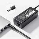 65W 45W AC Laptop Charger Compatible with Dell Inspiron 15 13 5368 5378 7347 7348 7359 3558 3567 5558 5559 5567, Latitude 3490 3590, XPS 13 9350 9360, Vostro 3558 3559, 4.5mm Small Black Tip Adapter