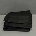 5 Pack 40-inch Suit Bag Garment Bag for Travel and Storage, Garment Bags for Hanging Clothes with Zipper and Visible Transparent Window, Black