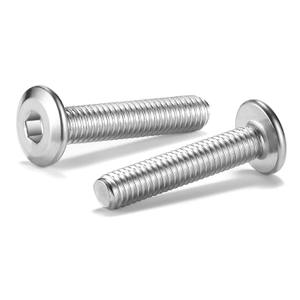 M10 x 35mm 10Pcs Flat Head Hex Socket Cap Screws Bolts, 304 Stainless Steel 18-8, Full Thread by SG TZH (with Hex Spanner)