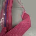 Clear Toiletry Bag - PVC Makeup Bag - Large Transparent Cosmetic Travel Case - See Through Packing Cube with Handle - Clear Bag with Zipper - Plastic Storage Pouch Mix