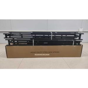 NANMENGNM Box Spring Queen 5 inch only Low Profile Heavy Duty Metal Mattress Foundation Max Weight Capacity Strong Steel Structure Quiet Simple Assembly Extra-Strong Support