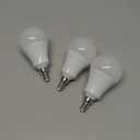 E12 A19 A60 LED Ceiling Fan Light Bulbs 100w Equivalent 2700K Warm White,E12 Small Candelabra Screw Base Globe Shape LED Bulbs 10W 1200lm for Chandelier Pendant Wall Sconces Vanity,Non Dimmable,3Pcs