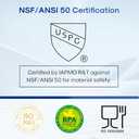 ICEPURE 5 Micron 10" x 4.5" Whole House Sediment Pleated Water Filter Replacement for GE FXHSC, Culligan R50-BBSA, Pentek R50-BB, DuPont WFHDC3001, W50PEHD, GXWH40L, GXWH35F for Well Water, 2PACK