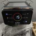 20 Bar Espresso and Americano Machine for Home and Office, Iced Coffee Maker with Touchscreen, Milk Frother, Single/Double Shot & Cold Brew, 52OZ Removable Water Tank, Quick Heating System