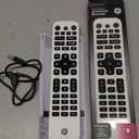 GE Rechargeable TV Remote Control, Universal Remote Control, Backlit Buttons, Samsung TV Remote Control Replacement for Smart TVs, Apple TV, Sony, Roku Replacement Remote, LG TV, 4-Device, 80984