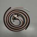 JASGOOD 4 Pack Skinny Women Leather Belt for Dresses Thin Waist Belt for Jeans Pants with Gold Buckle (B-black+brown+white+coffee),Size: Fit waist size 42"-46"