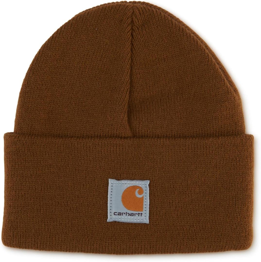 Carhartt Knit Beanie Cuff Hat (2-5T, Brown (Toddler))