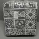 Asuexpect 3 Piece Grey Patchwork Bedspread Sets King Size, Boho Reversible Jacquard Bedding Set for All Season, Soft Lightweight Comforter Bedspread Coverlet Set (106''x96'') with 2 Shams