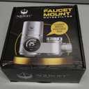 Faucet Mount Water Filter- Smart LED Display | Advanced UV Blue Light Purification Indicator | Reduce Lead Chlorine | Tap Water Purifier Fits Standard Faucets - Includes 1 Filter