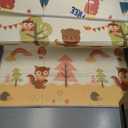 Baby Play Mat, 74 x 50 Inch Play Mat Perfect for Use Baby Playpen, Foldable Baby Foam Playmat for Floor, Portable Waterproof Activity PlayMats for Babies, Infants and Toddlers (Beige)