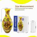 FOTN 3D Puzzle Vase for Adults - DIY Flower Planter Jigsaw Puzzle Kit, Decorative Art Jar Craft for Home Decor, Reusable Vases Creative Gift & Garden Craft Project