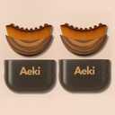 Aeki Lymphatic Contour Face Brush - Reduces Puffiness & Restores Definition, Aeki Lymphatic Face Brush, 100% Gentle & Soft on Skin | Naturally Sculpted Look,Aekii Facial Brush 1Pack