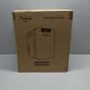 Cooluli 20 Liter Mini Fridge with Temperature Control - White Thermoelectric Cooler and Warmer for Bedroom, Office, Car, Dorm 