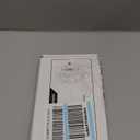 Sliding Patio Door Handle Pull Set with Key Cylinder, Replacement Sliding Door Handle with Mortise Lock for Sliding Glass Door Handle, Fits Hole Pitch Doors with 3-15/16 Inch Hole Pitch, White