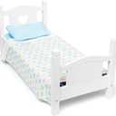 Melissa & Doug Mine to Love Wooden Play Bed, Small