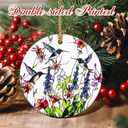 Hummingbird Hanging Ornament, Christmas Ornaments, Xmas Decorations for Tree, Ornaments for Christmas Tree, Holiday Ornament, Hummingbird Gifts, Holiday Party Gifts, and Xmas Gift Ideas