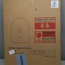 Frameless Bathroom Mirror, 22" x 30" Arched Vanity Mirror for Wall Beveled, Arch Wall Mounted Mirror for Hallway, Entryways, Over Sink