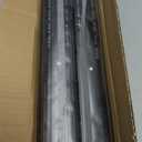 18 inch Drawer Slides 4 Pairs (8pcs) Full Extension Ball Bearing Drawer Rails Side Mount 3 fold Metal Dresser Runners for File Cabinet Trash Can Kitchen Wardrobe Glides 18" Black 100 LB Capacity