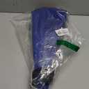 Hard & Heavy Plastic Dog Cone Collar Alternative for Lab Golden GSD (Small&Medium Sized), Adjustable Elizabethan Protective Cone for Healing, Comfortable Pet Recovery Collar Cone of Shame Anti-Lick (L(Neck Girth:13.78"-17.9"), Blue&Grey)