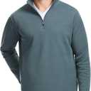 SAKS Fifth Avenue Men's Pique Quarter-Zip Pullover , Large