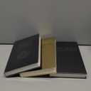 Decorative Books for Home Decor – Decorative Hardcover Display Faux Books for Bookshelf – Black and Gold Foiled Decor Books for Coffee Table – Fashion Designer Books Decor Set of 3 (Black and Gold)