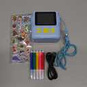 GKTZ Kids Camera Instant Print - 2.4" Eye-Care Digital Video Camera for Toddlers & Kids Ages 3-12, with 3 Rolls Paper & 32GB SD Card, 1080P, 18 Frames, Birthday Christmas Valentines Gifts for Girls