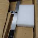 Drive Medical 13003 Non Tilt Top Overbed Table with Wheels, Chrome