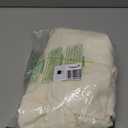 Hiasan Round Tablecloth 108 Inch - Waterproof Stain Resistant Spillproof Polyester Fabric Table Cloth for Dining Room Kitchen Party, Ivory