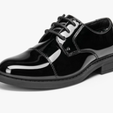 Bruno Marc Boy’s Dress Oxford Formal Shoes Size 2 Blac