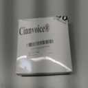 Cinnvoice Christmas Mini Snowflake Garland 144 Inches Snowflake Ornaments Streamers Christmas Tree Decorations for Home Winter Events Holiday Party Supplies