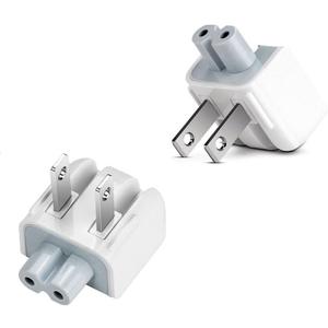 2 Pcs Mac AC Wall Adapter Plug Duckhead US Wall Charger AC Cord US Standard Duck Head for MacBook Mac iBook/iPhone/iPod AC Power Adapter Brick