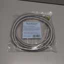 Shark Premium 10 FT Stainless Steel Dishwasher Hose - Burst Proof Water Supply Line 3/8" MIP Elbow - 10 Year Warranty