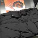 Wulcea Graphene Heated Jacket For Women 12V 18400mAh Fast Charge Large Capacity Battery (Small, Black)