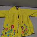 Arshiner Girl Baby Kid Waterproof Hooded Coat Jacket Outwear Raincoat Hoodies (Yellow, XS)