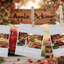 2Pack YYNXSY 7X5FT Apple Backdrop Apple Orchard Backdrop Fall Thanksgiving Party Decorations YY-2540