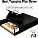 DTF Oven, A3/A4/A5 DTF Oven Dryer with Temperature Control, Super Fast Curing for Heat Transfer Printing, DTF Power 0-160