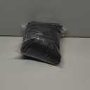 6 ft Long Rectangular Stretch Tablecloth Table Skirt, One-Piece Spandex Jacket Cover, Tight Fit Linen-Fitted Table Cover for Trade Show, DJ, Wedding, Party, Kiosk-Premium Fabric (Black)