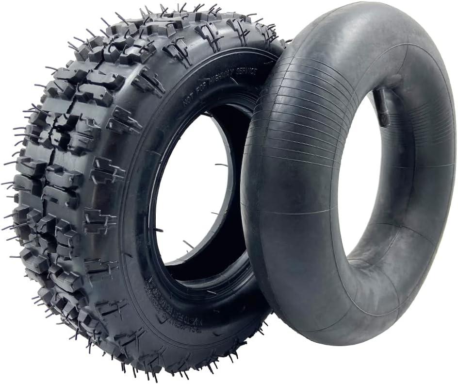 13x5.00-6 13x5x6 Tires and Inner Tube for Razor Dirt Go Kart E1-350 E1-500 E2-350 E2-500 ATV 4 Wheeler Lawn Mower Yard Tractors