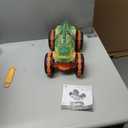 Hot Wheels Monster Trucks Remote-Control Toy Vehicle, 1:15 Scale Rageasaur RC with Grip Action Tires for Off-Roading & Wheelie Stunting