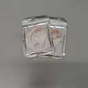 2 x Christmas Tree Decorations, Acrylic Animal Christmas Ornaments, Home Decoration, Party Decoration, Small Animals on The Moon (White Wolf)