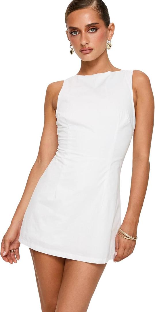 Princess Polly Womens Yumiko Romper (12, White)