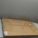 MM MELISEN Wall Mounted Folding Table 24x16 Inch (61x40cm), Fold Down Desk for Small Spaces, Solid Wood Laundry Table