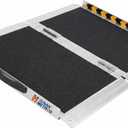 2FT Portable Wheelchair Ramp (Using 2-6''), 800LBS Capacity | Non-Slip Aluminum Ramps, Wheelchair Ramps for Home Steps, Stairs, Entry, Threshold, Doorways, Scooter, Ergonomic Handle
