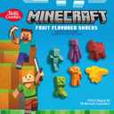 Minecraft Fruit Flavored Snacks, Fat Free and Gluten Free Snacks, 17.6 oz (22 Pouches) (EXP 11/04/26)