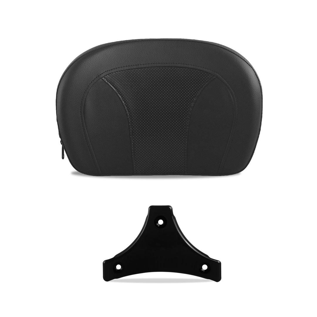 Sissy Bar Passenger Backrest Pad fits for Harley Davidson HD Touring Model 1997-2026(P/N 52300324, 52627-09, 54247-09, 52933-97b,52805-97B,52723-06,5230057,52300258) (Style 2)